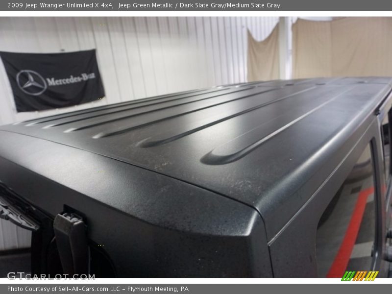 Jeep Green Metallic / Dark Slate Gray/Medium Slate Gray 2009 Jeep Wrangler Unlimited X 4x4