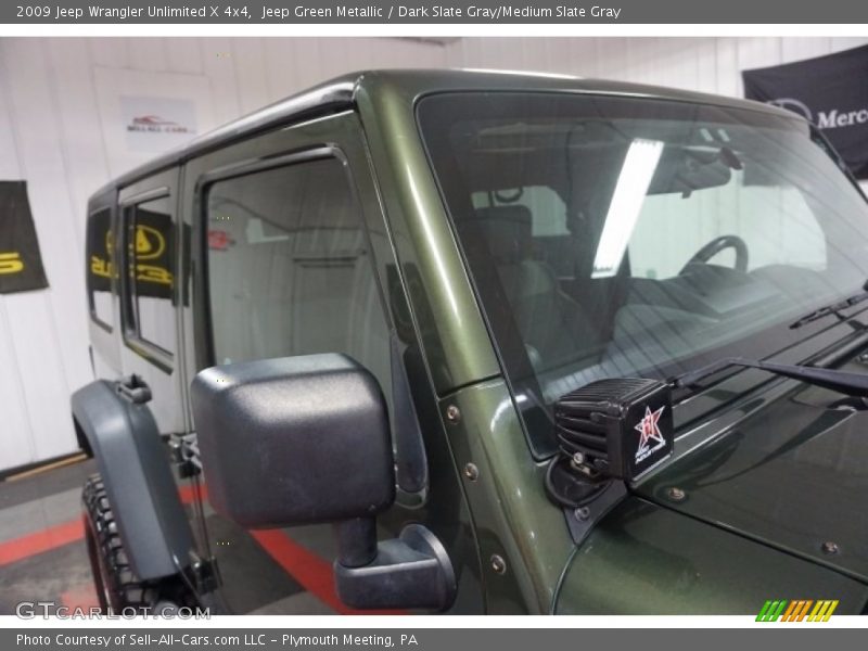 Jeep Green Metallic / Dark Slate Gray/Medium Slate Gray 2009 Jeep Wrangler Unlimited X 4x4
