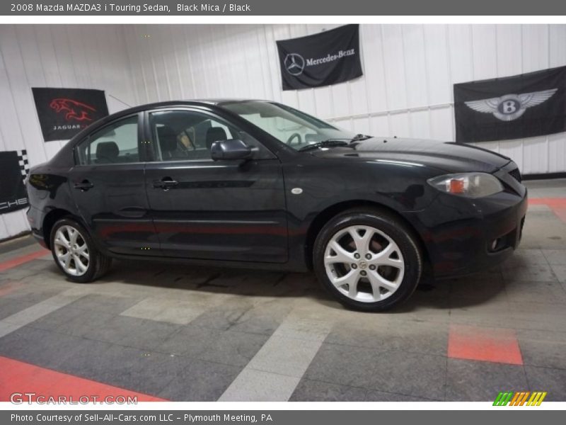 Black Mica / Black 2008 Mazda MAZDA3 i Touring Sedan