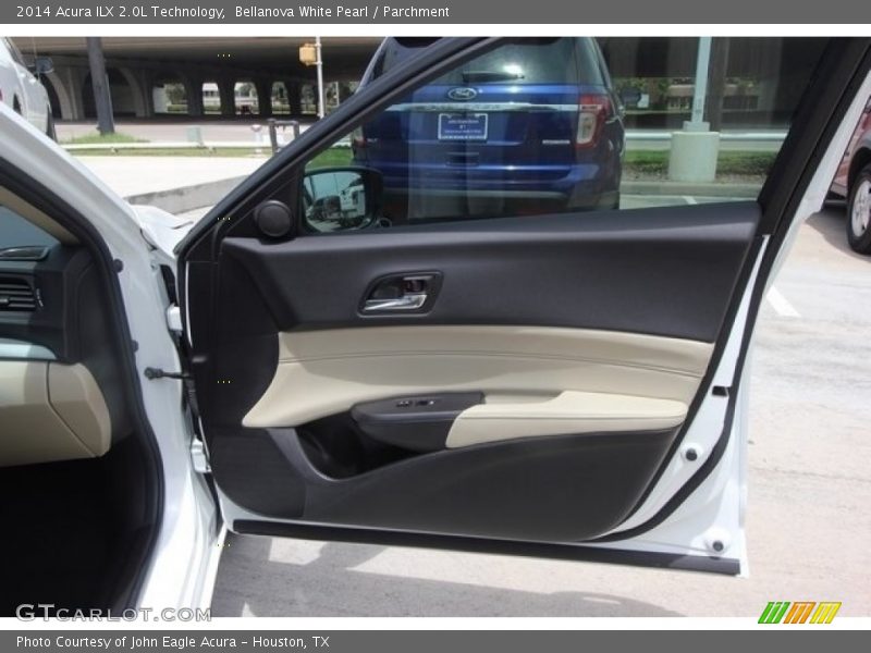Bellanova White Pearl / Parchment 2014 Acura ILX 2.0L Technology