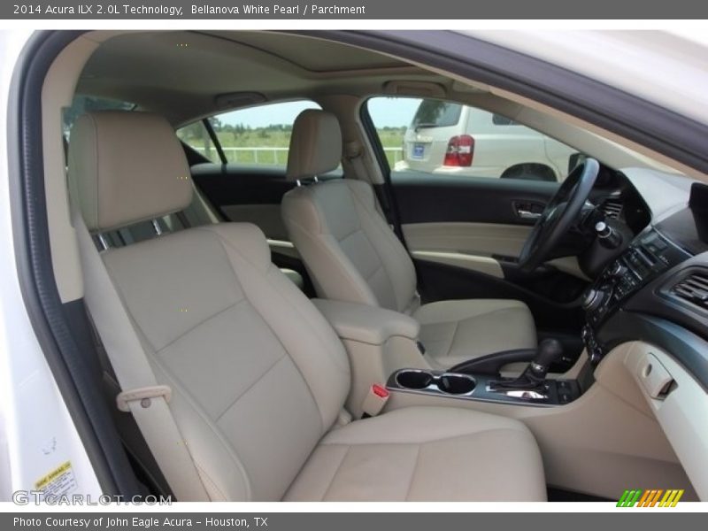 Bellanova White Pearl / Parchment 2014 Acura ILX 2.0L Technology