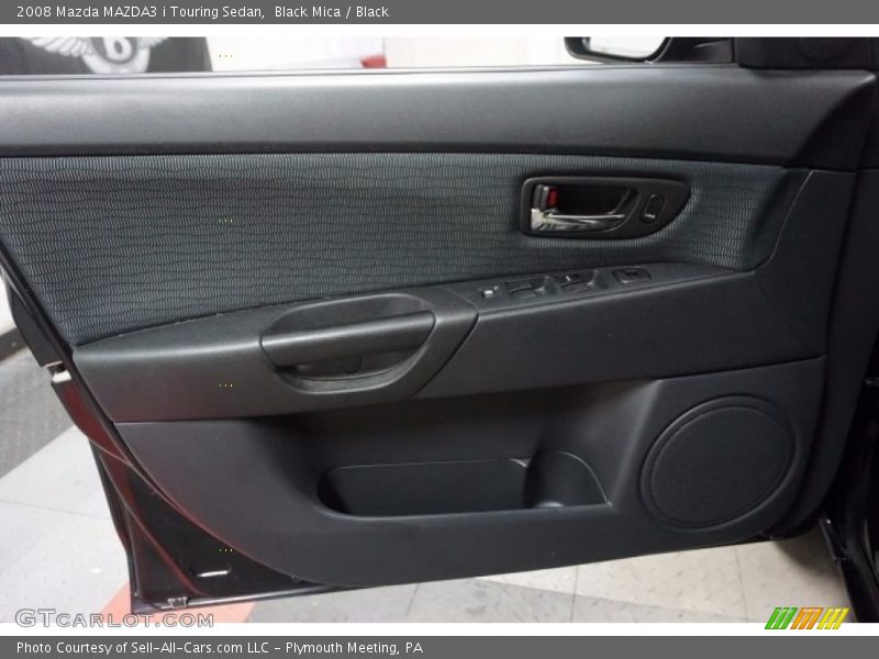Black Mica / Black 2008 Mazda MAZDA3 i Touring Sedan