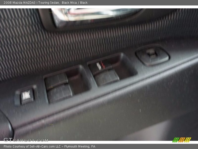 Black Mica / Black 2008 Mazda MAZDA3 i Touring Sedan