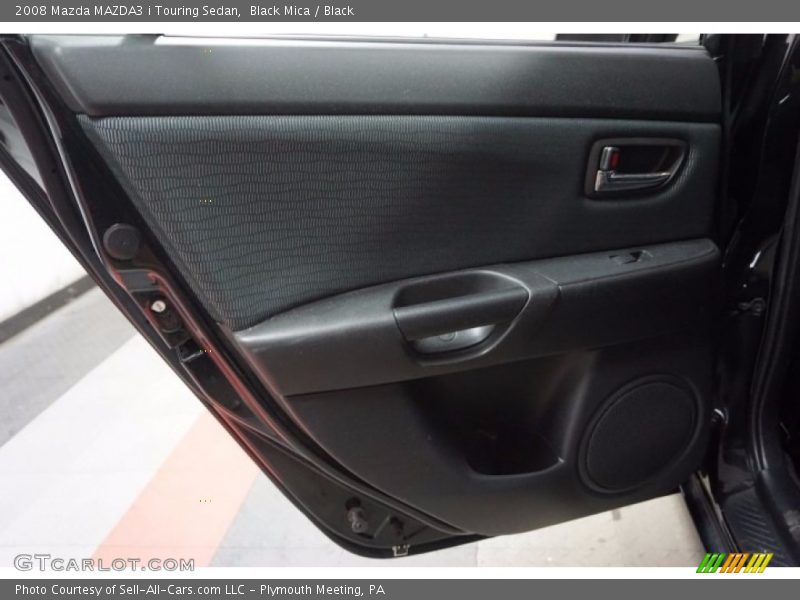 Black Mica / Black 2008 Mazda MAZDA3 i Touring Sedan