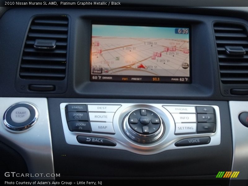 Platinum Graphite Metallic / Black 2010 Nissan Murano SL AWD