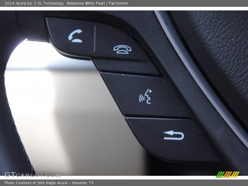 Bellanova White Pearl / Parchment 2014 Acura ILX 2.0L Technology