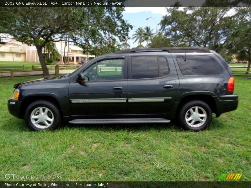 Carbon Metallic / Medium Pewter 2003 GMC Envoy XL SLT 4x4