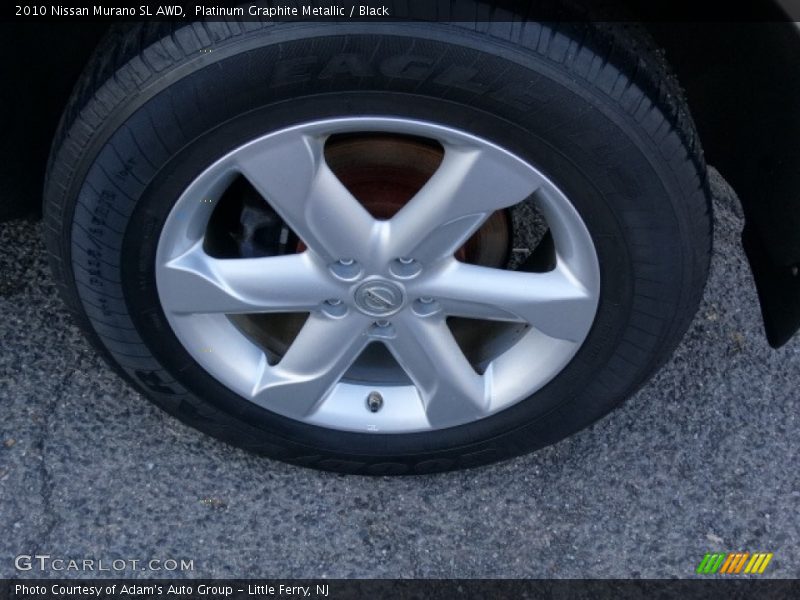 Platinum Graphite Metallic / Black 2010 Nissan Murano SL AWD