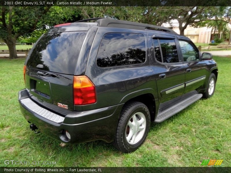 Carbon Metallic / Medium Pewter 2003 GMC Envoy XL SLT 4x4