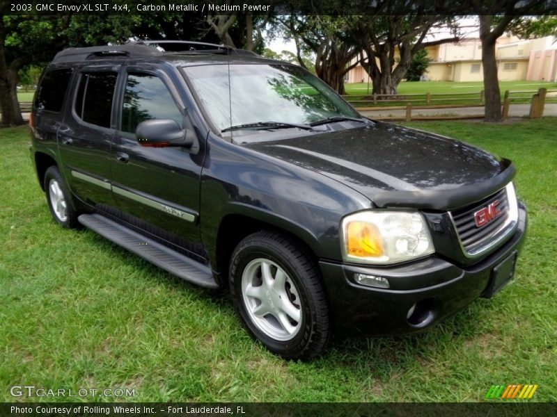 Carbon Metallic / Medium Pewter 2003 GMC Envoy XL SLT 4x4