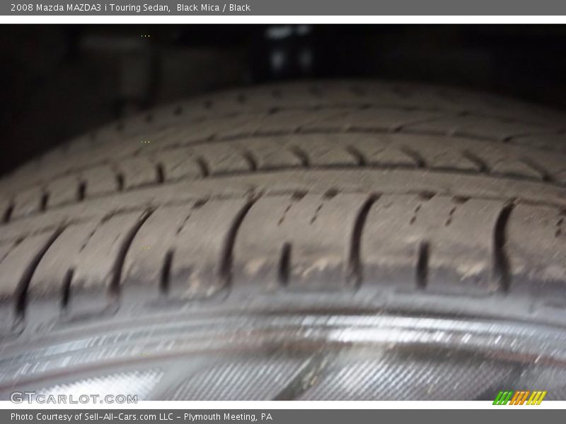 Black Mica / Black 2008 Mazda MAZDA3 i Touring Sedan