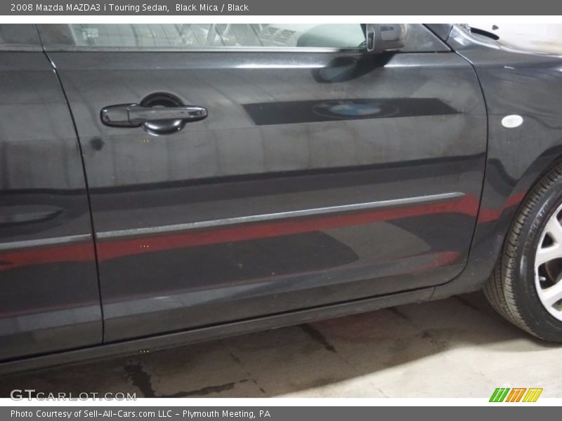 Black Mica / Black 2008 Mazda MAZDA3 i Touring Sedan
