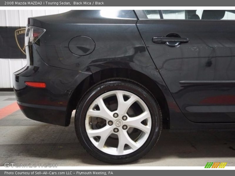 Black Mica / Black 2008 Mazda MAZDA3 i Touring Sedan