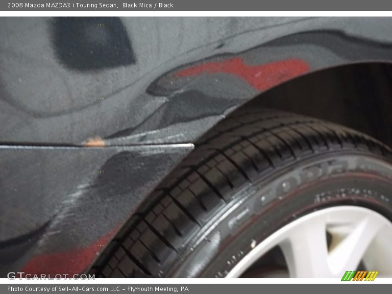 Black Mica / Black 2008 Mazda MAZDA3 i Touring Sedan