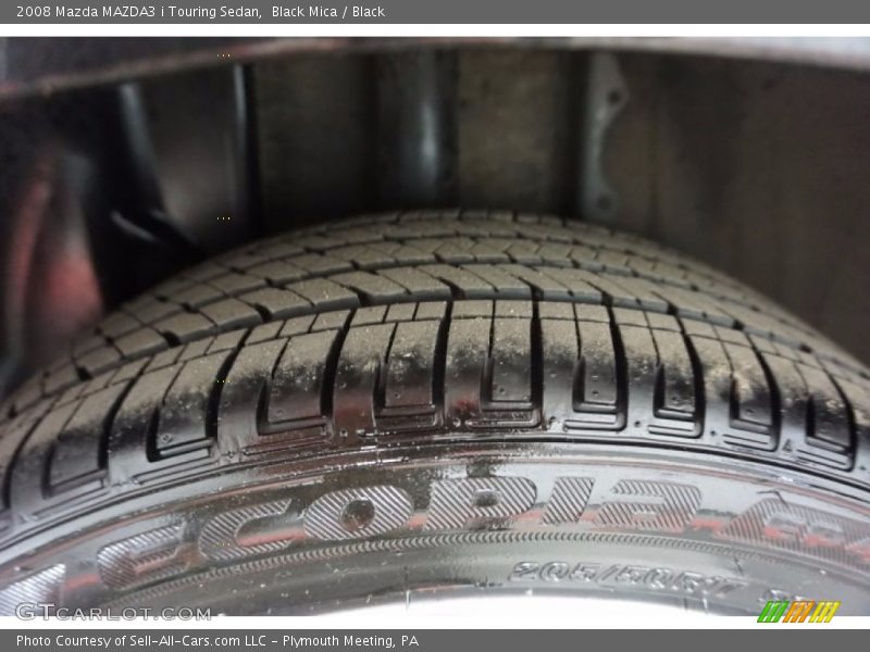 Black Mica / Black 2008 Mazda MAZDA3 i Touring Sedan