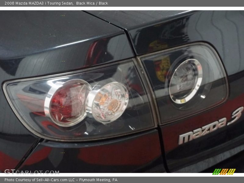 Black Mica / Black 2008 Mazda MAZDA3 i Touring Sedan