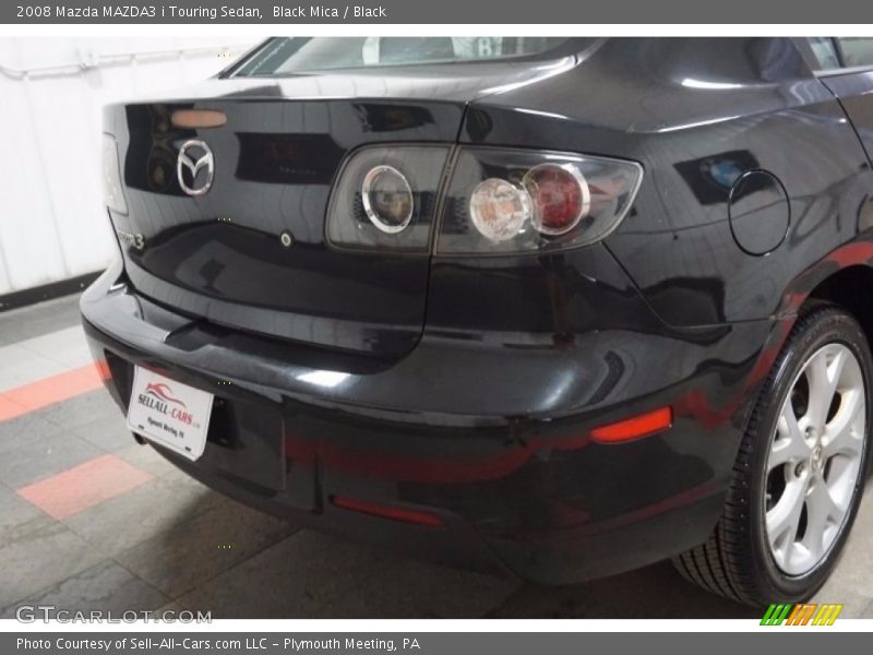 Black Mica / Black 2008 Mazda MAZDA3 i Touring Sedan