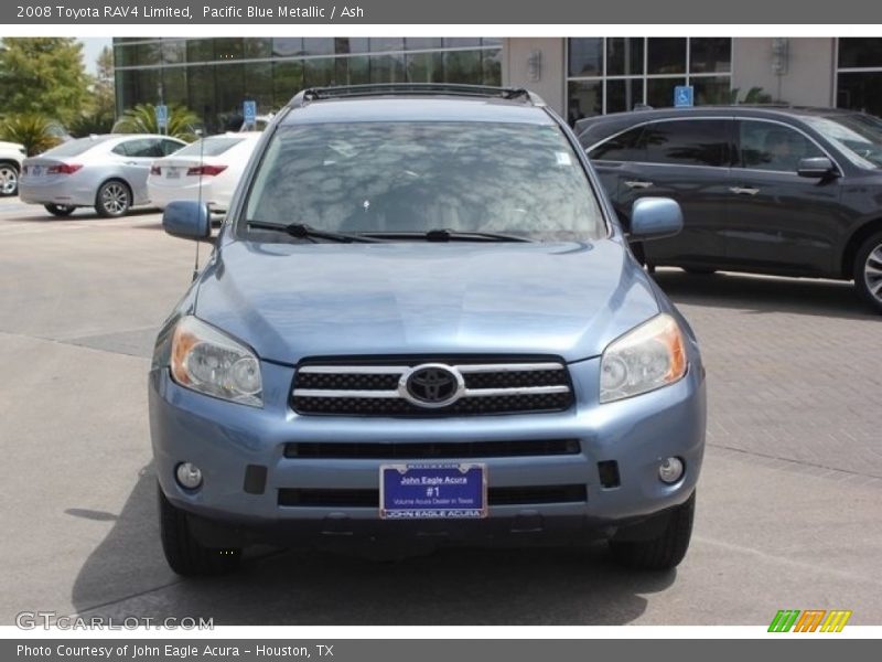 Pacific Blue Metallic / Ash 2008 Toyota RAV4 Limited