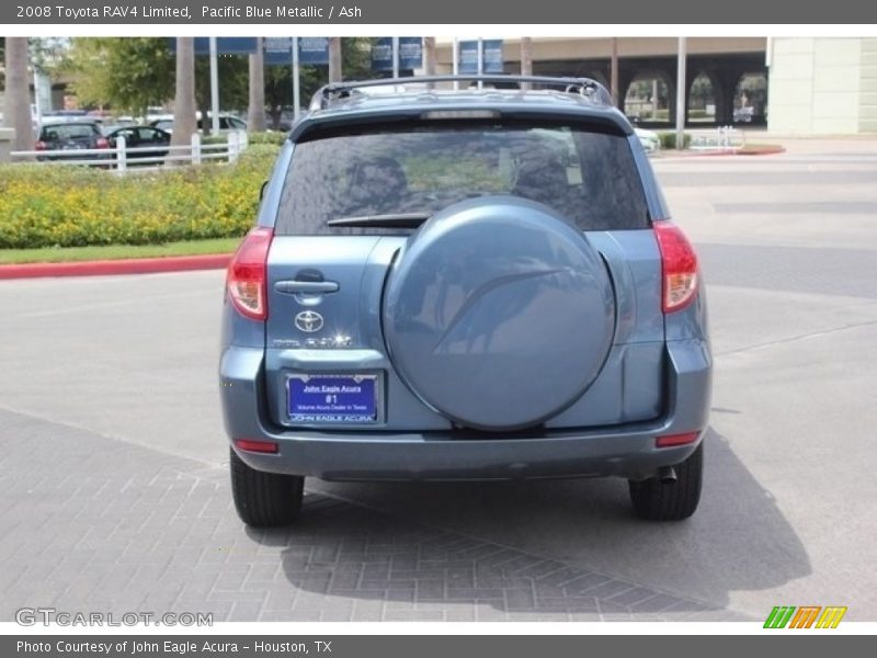 Pacific Blue Metallic / Ash 2008 Toyota RAV4 Limited