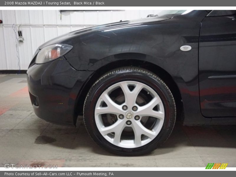 Black Mica / Black 2008 Mazda MAZDA3 i Touring Sedan