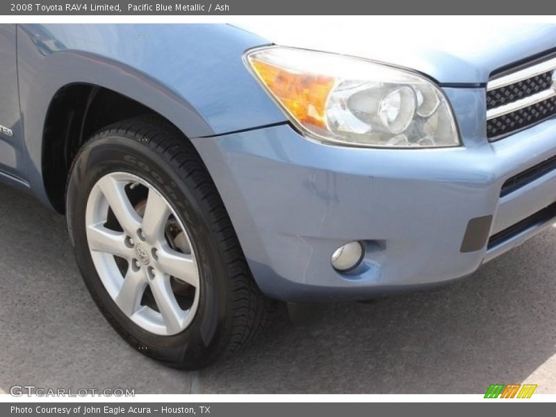 Pacific Blue Metallic / Ash 2008 Toyota RAV4 Limited