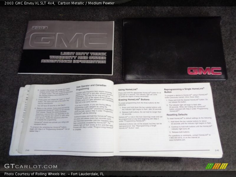 Carbon Metallic / Medium Pewter 2003 GMC Envoy XL SLT 4x4