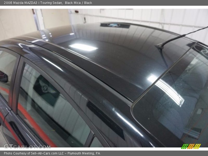 Black Mica / Black 2008 Mazda MAZDA3 i Touring Sedan