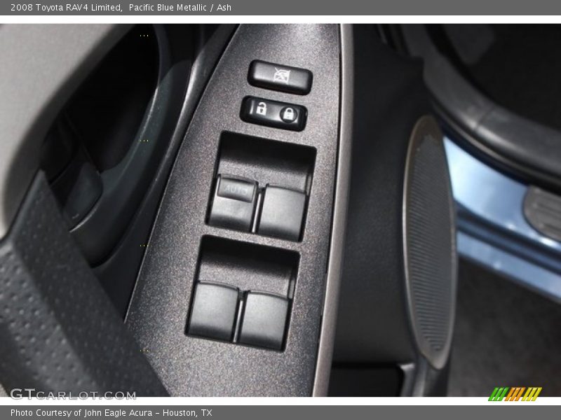 Pacific Blue Metallic / Ash 2008 Toyota RAV4 Limited