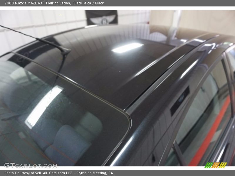 Black Mica / Black 2008 Mazda MAZDA3 i Touring Sedan