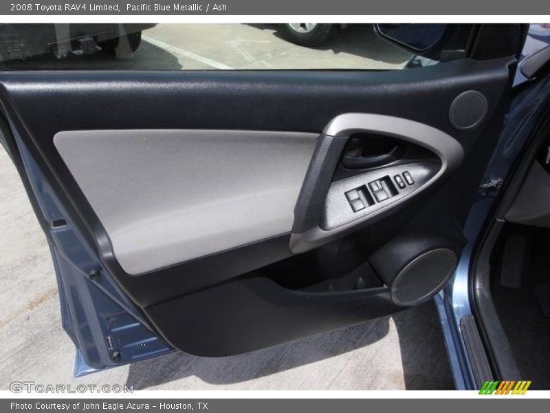 Pacific Blue Metallic / Ash 2008 Toyota RAV4 Limited