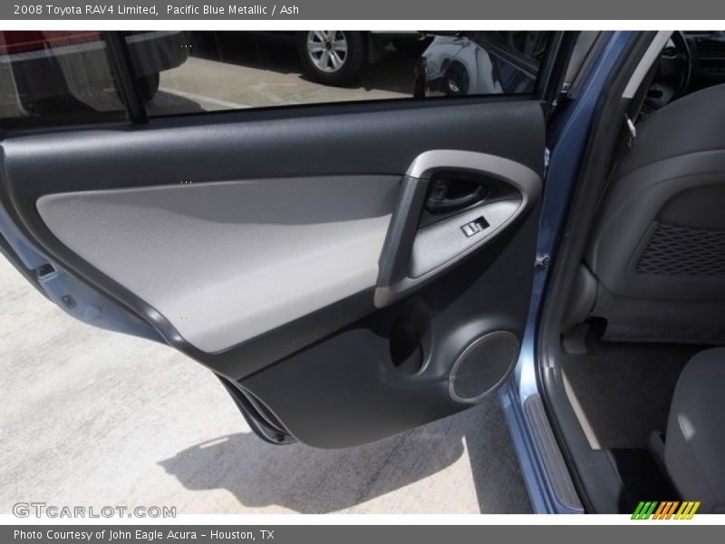 Pacific Blue Metallic / Ash 2008 Toyota RAV4 Limited