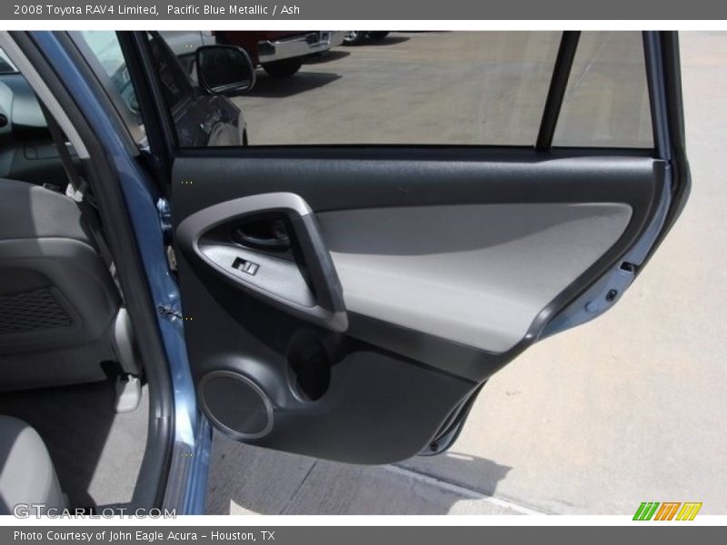 Pacific Blue Metallic / Ash 2008 Toyota RAV4 Limited