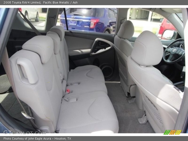 Pacific Blue Metallic / Ash 2008 Toyota RAV4 Limited