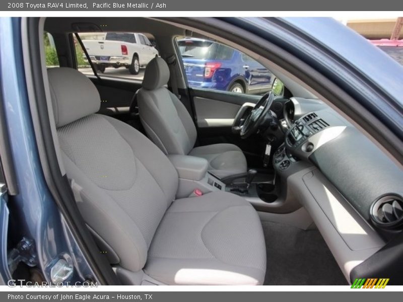 Pacific Blue Metallic / Ash 2008 Toyota RAV4 Limited