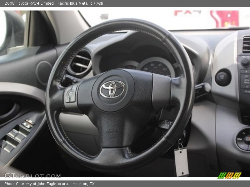 Pacific Blue Metallic / Ash 2008 Toyota RAV4 Limited