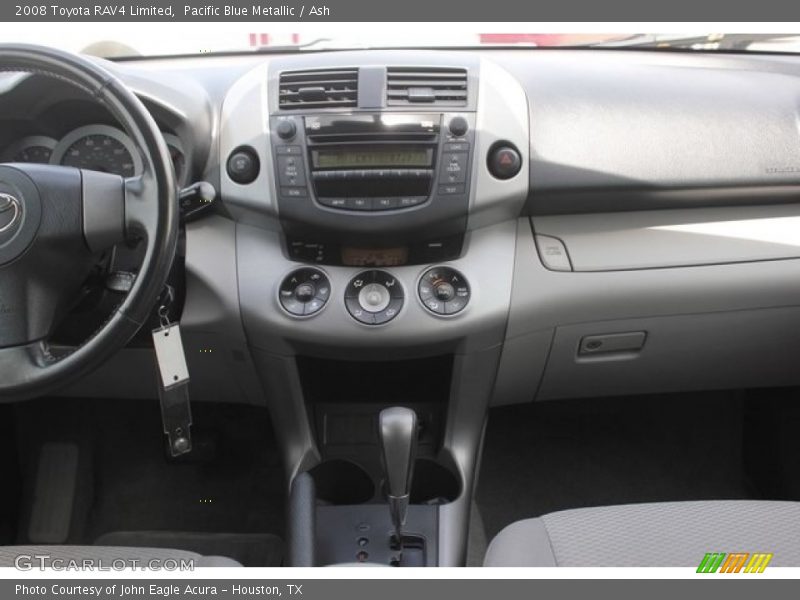 Pacific Blue Metallic / Ash 2008 Toyota RAV4 Limited