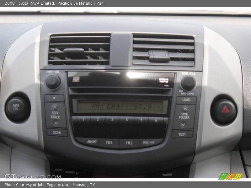 Pacific Blue Metallic / Ash 2008 Toyota RAV4 Limited