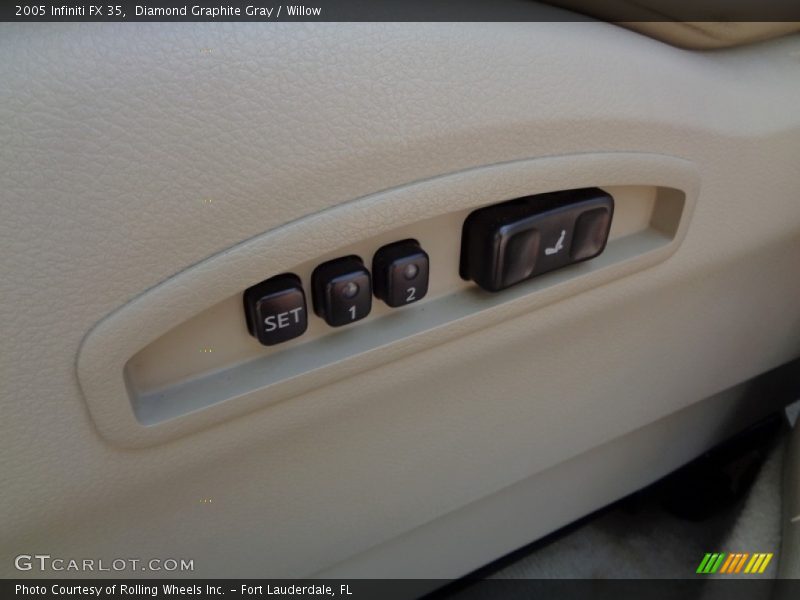 Diamond Graphite Gray / Willow 2005 Infiniti FX 35