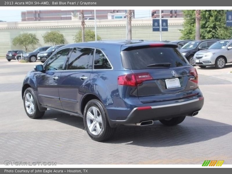 Bali Blue Pearl / Graystone 2013 Acura MDX SH-AWD