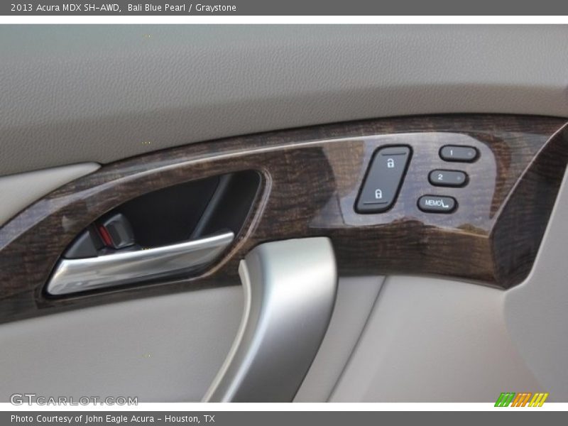 Bali Blue Pearl / Graystone 2013 Acura MDX SH-AWD