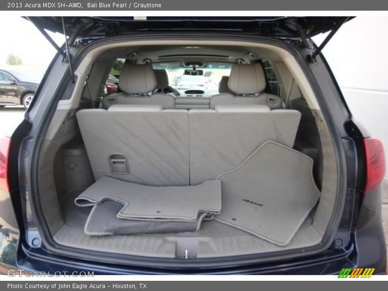Bali Blue Pearl / Graystone 2013 Acura MDX SH-AWD