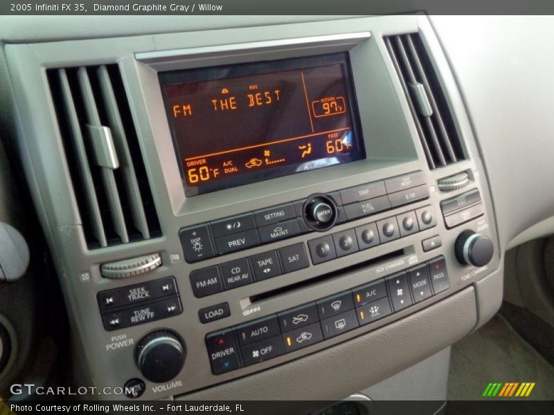 Diamond Graphite Gray / Willow 2005 Infiniti FX 35