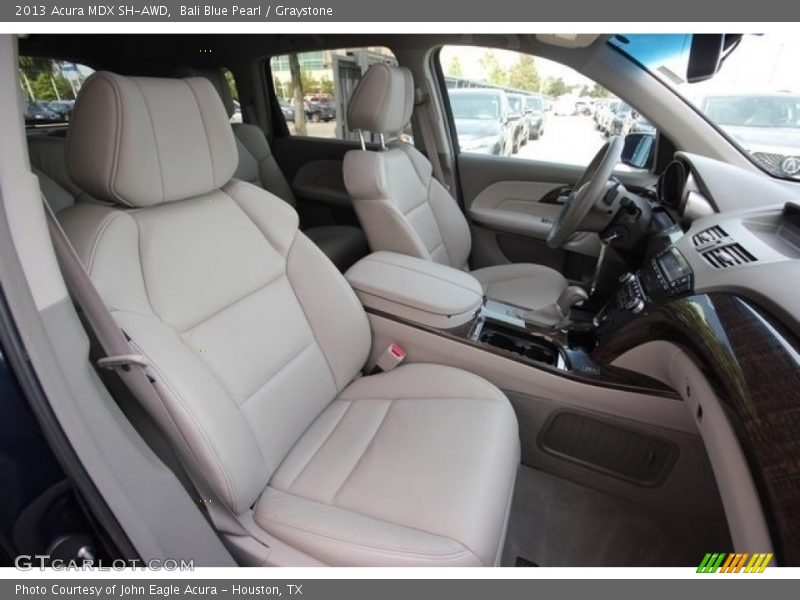 Bali Blue Pearl / Graystone 2013 Acura MDX SH-AWD