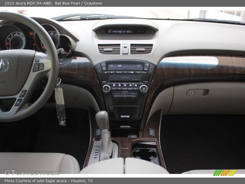Bali Blue Pearl / Graystone 2013 Acura MDX SH-AWD