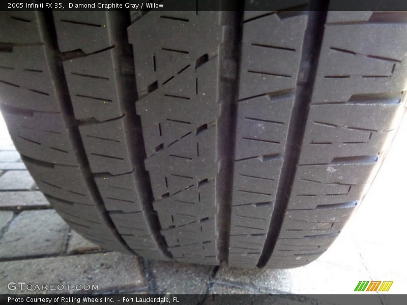 Diamond Graphite Gray / Willow 2005 Infiniti FX 35