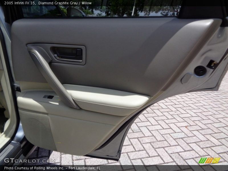 Diamond Graphite Gray / Willow 2005 Infiniti FX 35