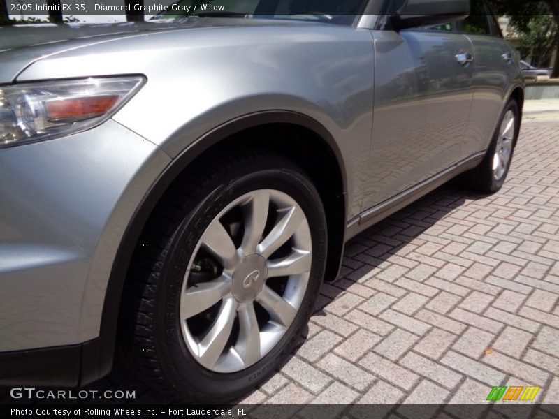 Diamond Graphite Gray / Willow 2005 Infiniti FX 35
