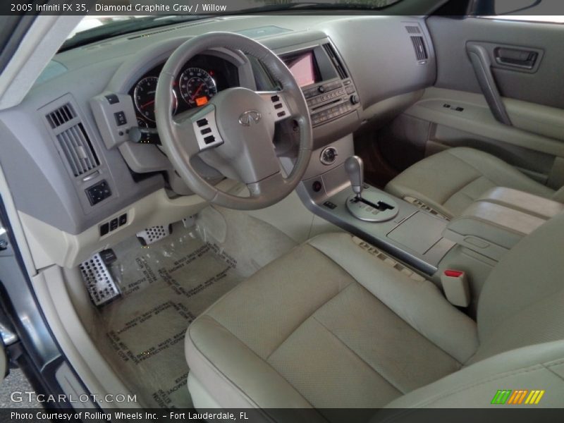Diamond Graphite Gray / Willow 2005 Infiniti FX 35