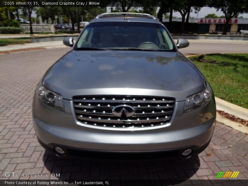 Diamond Graphite Gray / Willow 2005 Infiniti FX 35