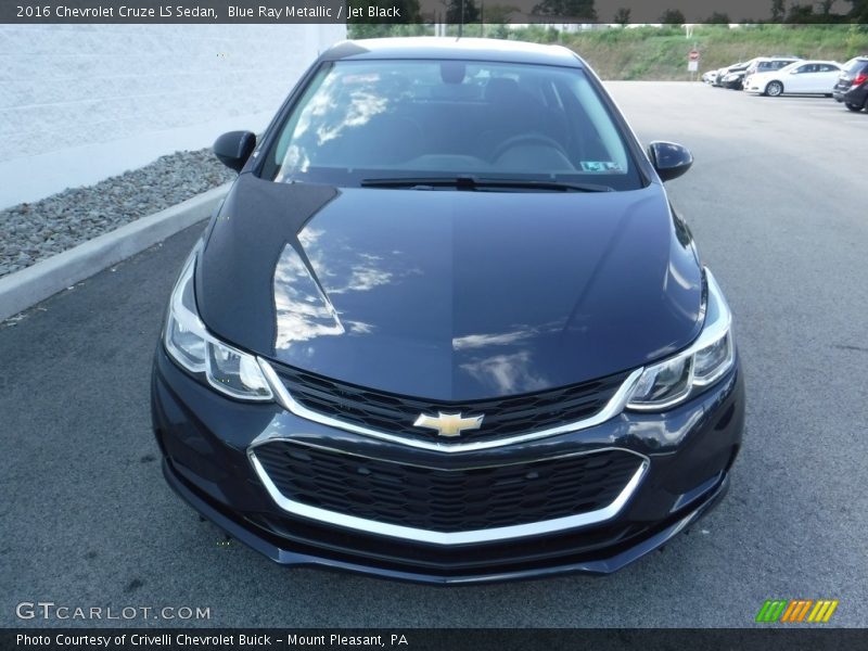 Blue Ray Metallic / Jet Black 2016 Chevrolet Cruze LS Sedan